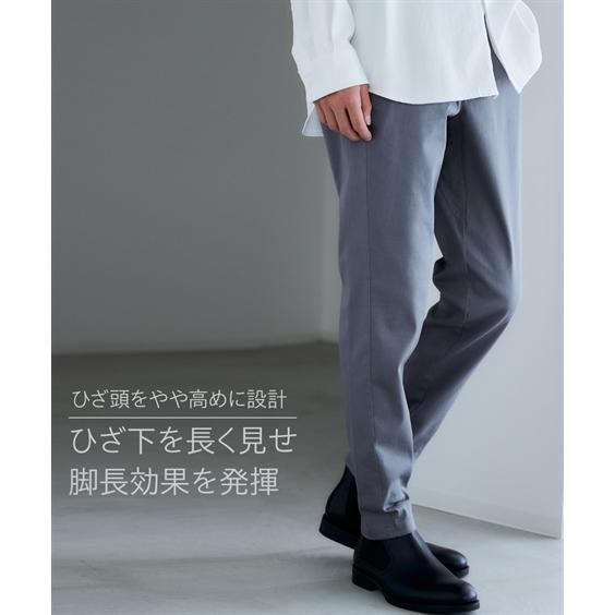 ニッセン（nissen） パンツ メンズ 後ゴム テーパードパンツ M-10L
