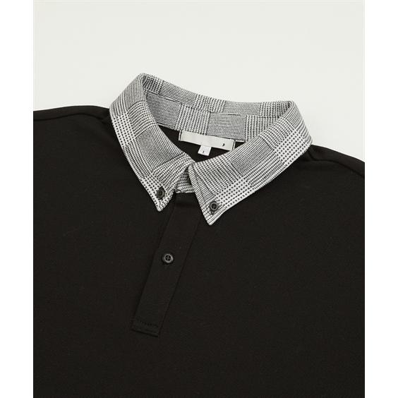 トップス ポロシャツ 半袖 ボタンダウン カノコ メンズ M-10Lサイズ 半袖ポロシャツ 3L以上お腹ゆったり セルフフィット オリジナル設計 大きいサイズ ニッセン｜faz-store｜04