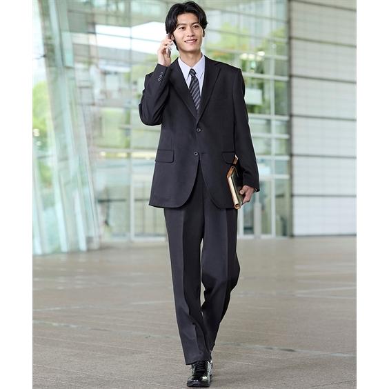 ニッセン（nissen） メンズ スーツ シングル 2つボタン＋ツータック