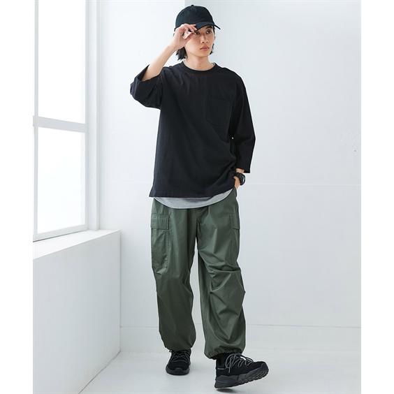 ニッセン（nissen） パンツ ワイド カーゴ ロングパンツ M-10L 大きい