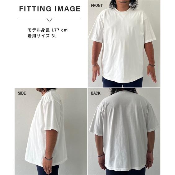 ニッセン トップス 綿100% 半袖 Tシャツ 生地二枚重ねで胸元が透け
