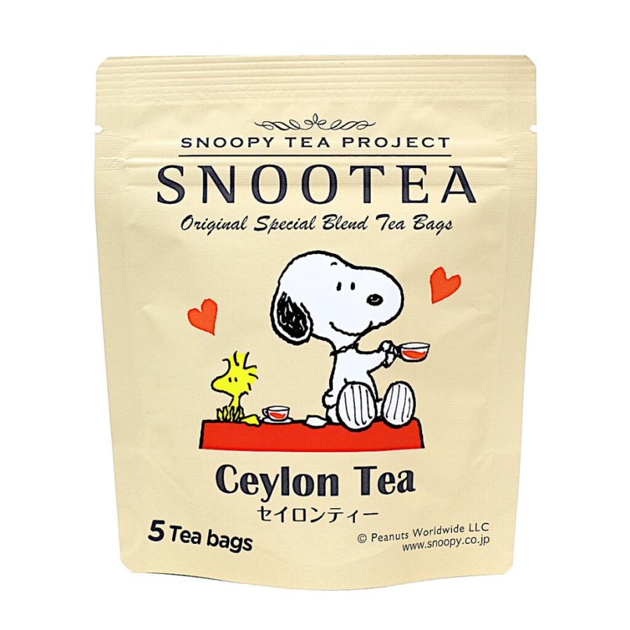 SNOOPY（スヌーピー） SNOOTEA(スヌーティー)デイリーパック/セイロンティー/SNOOPY TEA PROJECT(スヌーピー ...