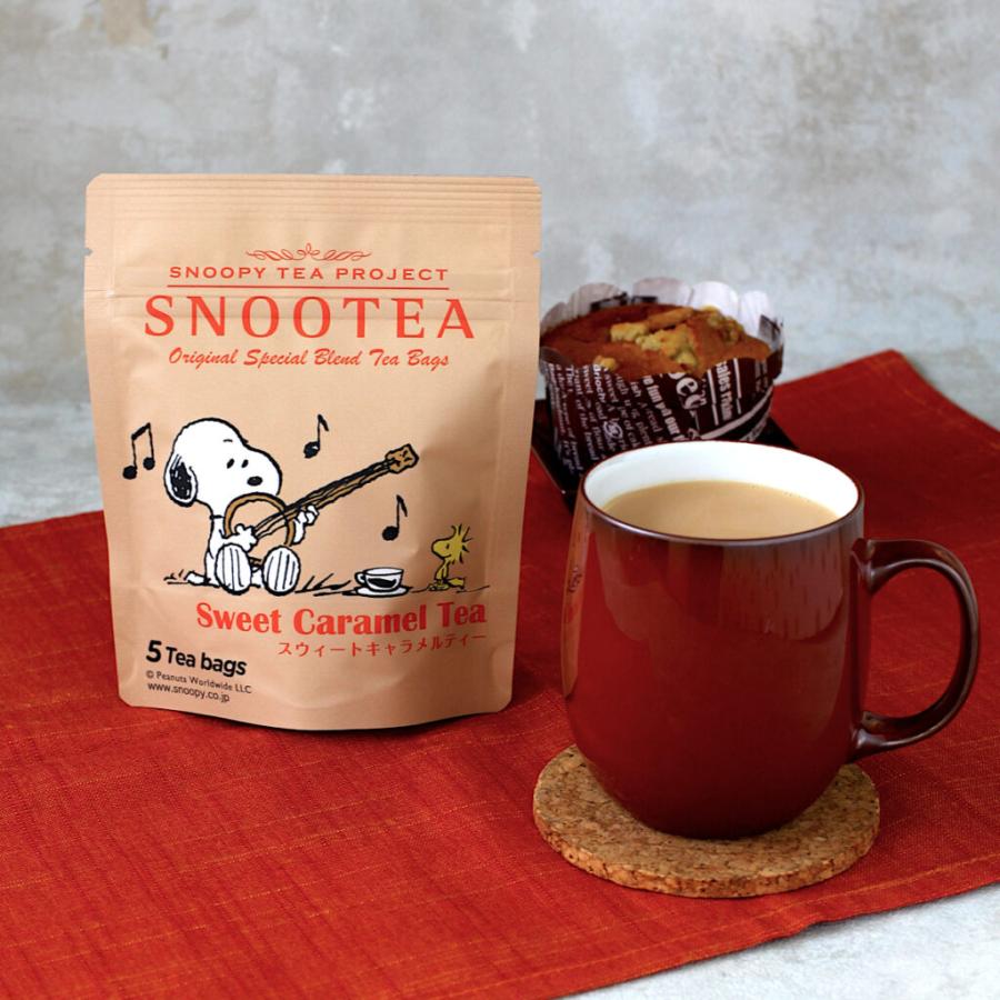 SNOOPY（スヌーピー） SNOOTEA(スヌーティー)デイリーパック/スウィートキャラメルティー/SNOOPY TEA PROJECT ...
