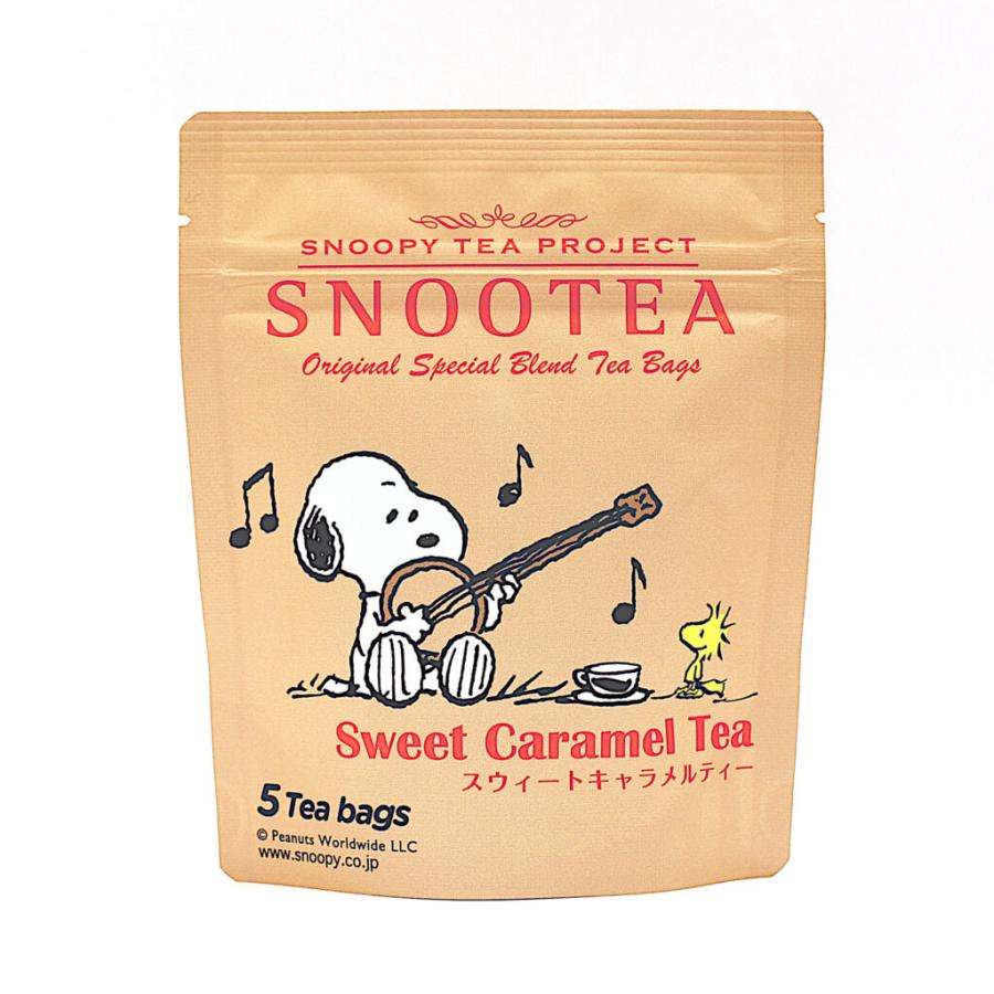 SNOOPY（スヌーピー） SNOOTEA(スヌーティー)デイリーパック/スウィートキャラメルティー/SNOOPY TEA PROJECT ...