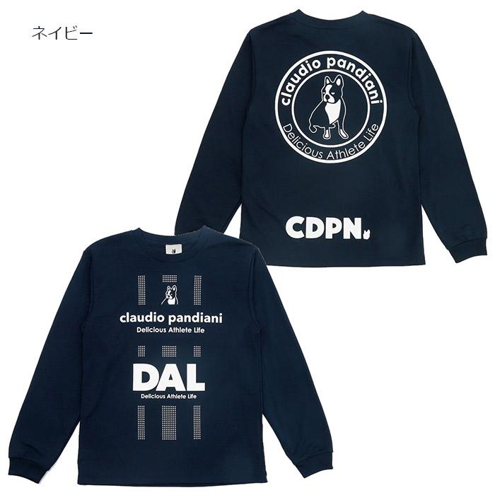 soccer junky - クラウディオ・パンディアーニ 長袖Tシャツ TJ17505ネイビー メンズM新品 SoccerJunky（サッカージャンキー） クラウディオパンディアーニ
