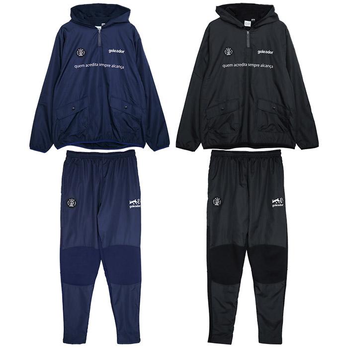 goleador（ゴレアドール） 「オーバーシルエット裏フリースZIPピステ