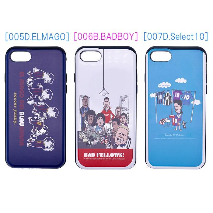 サッカージャンキー スマホケース スライド タフ iphone8 iphone7 送料