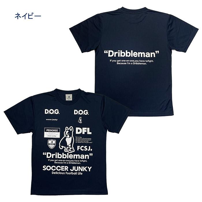 クラウディオパンディアーニ ClaudioPandiani/サッカージャンキー プラTシャツ「フットサル ドリブルマン ワークアウトTEE」(sj23a67) | SoccerJunky | 03
