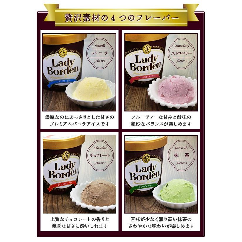 バレンタイン レディボーデン アイス ギフト 送料無料 詰め合わせ 誕生日 プレゼント ロッテ レディボーデン パイント ４種類アソートセット | レディーボーデン | 06