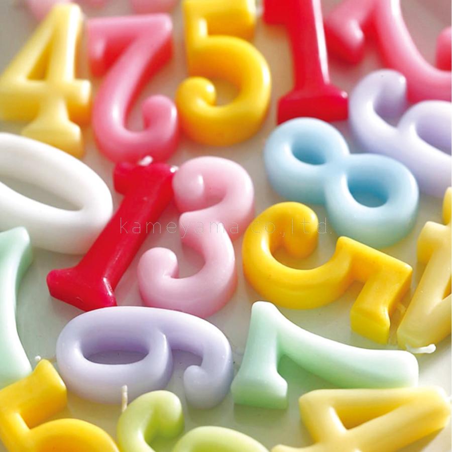 ケーキ キャンドル パーティーピック ナンバーキャンドル パステル 3番 「ライトピンク」 誕生日 ろうそく ローソク  ロウソク ケーキ用 製菓用 数字 |  | 01