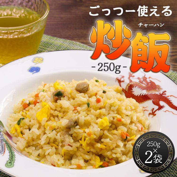 炒飯 冷凍 ごっつー使える炒飯 250g 2袋セット チャーハン 冷凍食品 中華 中華料理 1人前 夜食 レンジ調理食品 レンチングルメ｜fbcreate