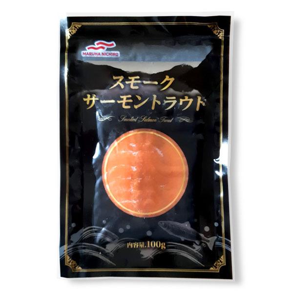 冷凍食品 業務用 冷凍 惣菜 レンジ おかず お弁当 マルハニチロ ディナー オードブル 惣菜 魚料理 家庭用 スモークサーモン 100g|fbcreate|02