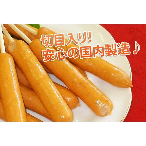 冷凍食品 業務用 家庭用 お弁当 学園祭 文化祭 イベント 屋台 食材 バーベキュー ソーセージ 串付きC＆Pフランク80 （10本入り800g） |  | 03