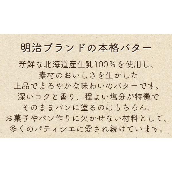 【数量制限なし】 明治 業務用 バター 有塩 450g パン材料 菓子材料 個人用 :m1901860:フードセレクト FBクリエイト