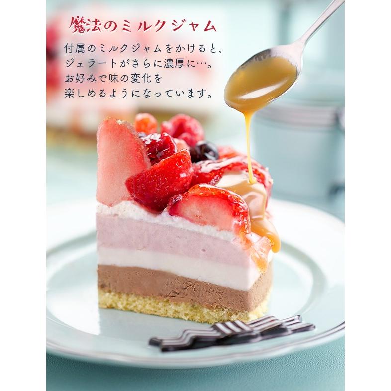 お中元 御中元 暑中見舞い 21 ギフト プレゼント アイス ケーキ ジェラート 5号 スイーツ おしゃれ かわいい お菓子 国産 食べ物 Mei01 フードセレクト Fbクリエイト 通販 Yahoo ショッピング