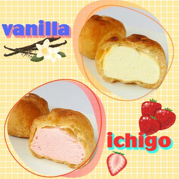 バレンタイン チョコ 2026 送料無料 ギフト 誕生日 アイス スイーツ いちご バニラ まっちゃ チョコレート シューアイス 4種 ギフトボックス |  | 04