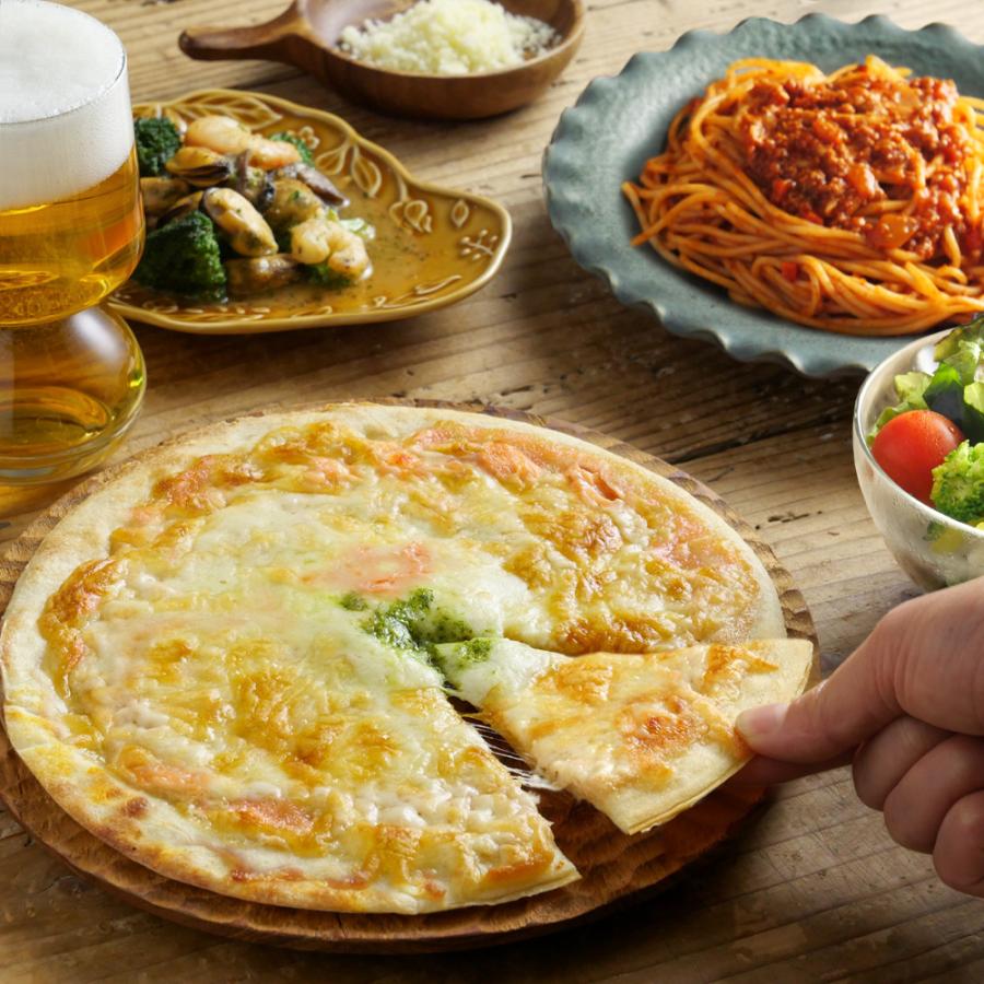 ピザ 冷凍 mcc ミラノ風 明太子クリスピー ピッツァ カラオケ店 ゴルフ場 夕食 ランチ 昼食 パーティー 食堂 バーべキュー bbq | エム・シーシー食品 | 02