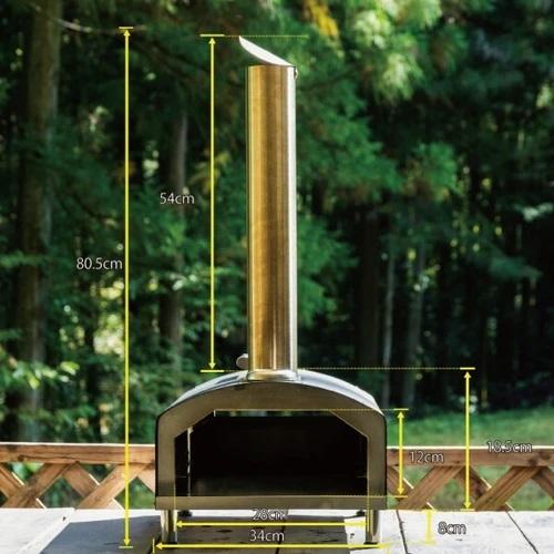 KAIHOU ポータブル本格PIZZA窯 ボーノ KH-PO11B : FBLヤフーショップ