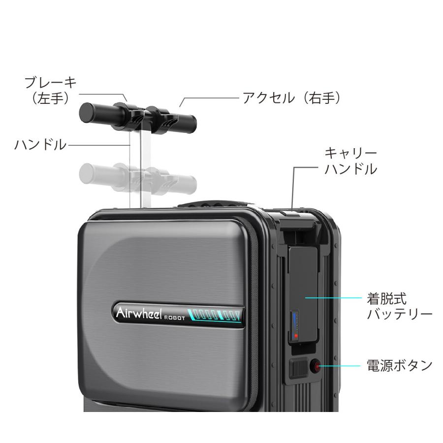 Airwheel　乗れるスーツケース　SE3MiniTの画像