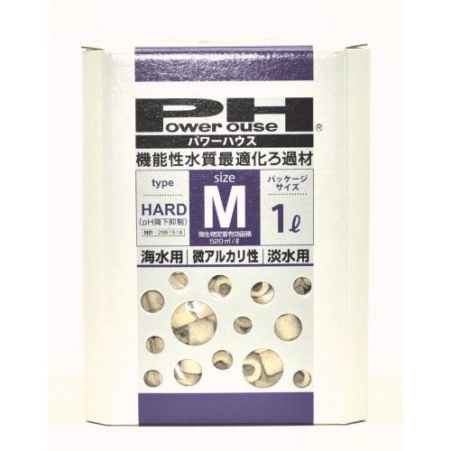 送料込 パワーハウス ハードタイプ Ph降下抑制機能 M 5リットル フィルター ポンプ ろ材 Phanphrao Go Th