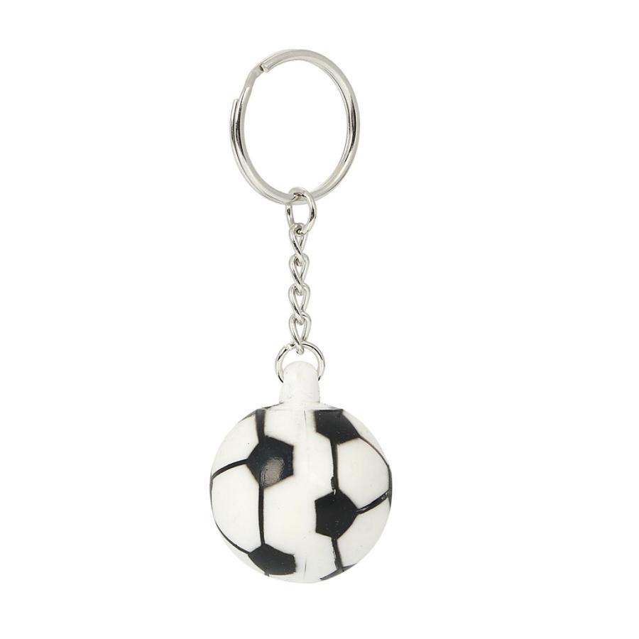 訳あり割引価格 メーカー直売 子供が喜ぶやわらかいサッカーボールのイルミネーションキーホルダー