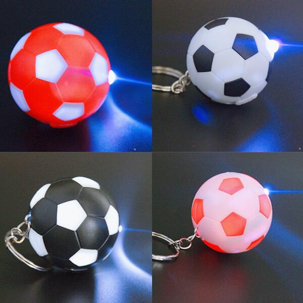 サッカー応援グッズ コレクションアイテム Amazon.co.jp: [Howork] キーホルダー サッカー 4個セット キー