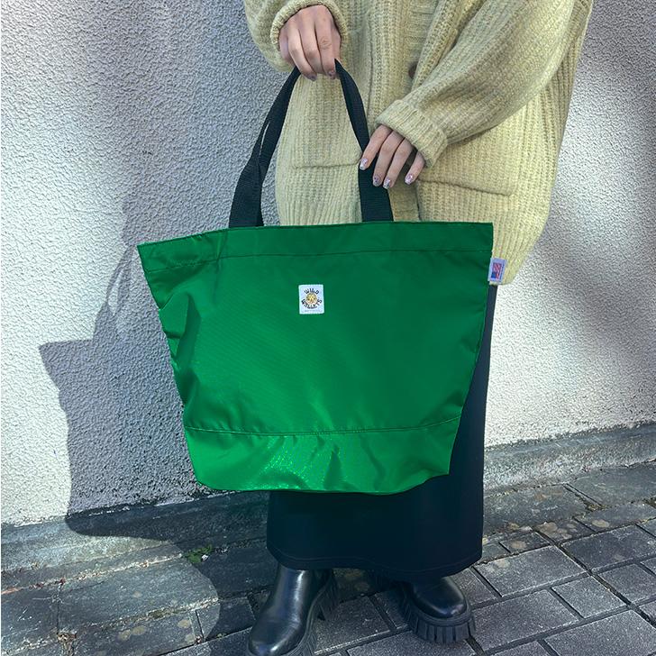 ナイロン トートバッグ 大容量 A4 ファスナー付き WILD WALLETS ワイルドウォレット WW-003 ブランド made in ...