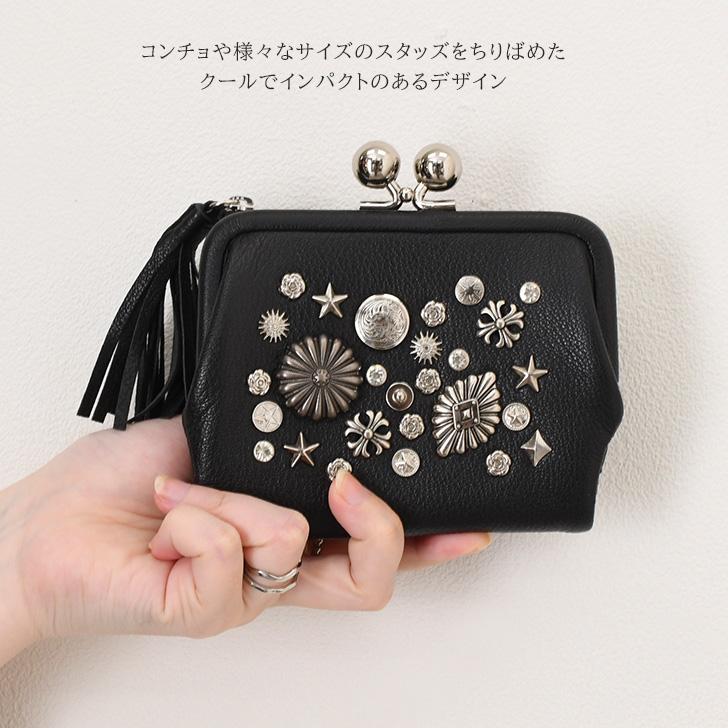 【美品】perche ペルケ やぎ革　水玉ドットがま口長財布 ブラック 楽天市場】＼本日店内EVENT／ 送料無料 perche ペルケ アクリル玉