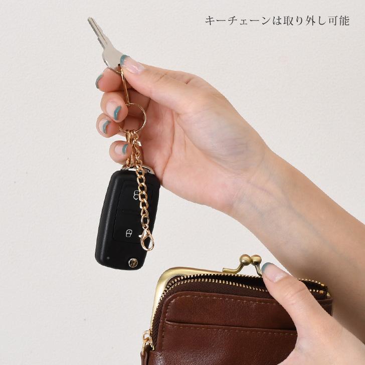 財布 レディース メンズ 二つ折り コンパクト がま口 小銭入れ コイン