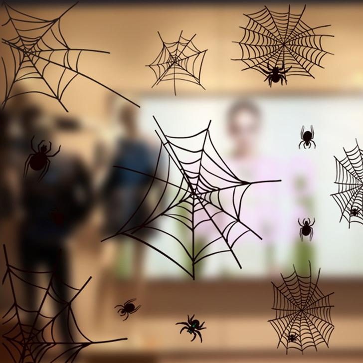 ステッカー シート ウィンドウ ハロウィン コウモリ スパイダー 蜘蛛の巣 窓ガラス ディスプレイ インテリア 剥がせる ポイント消化 Czysacz Fes 通販 Yahoo ショッピング