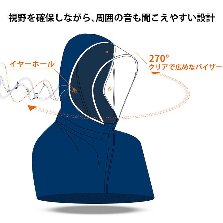 レインコート 自転車 レディース メンズ 学生 レインウェア ポンチョ カッパ 雨具 リュック対応 登山 釣り バイク ロング前かご 合羽 ポイント消化｜fcase-jp｜04