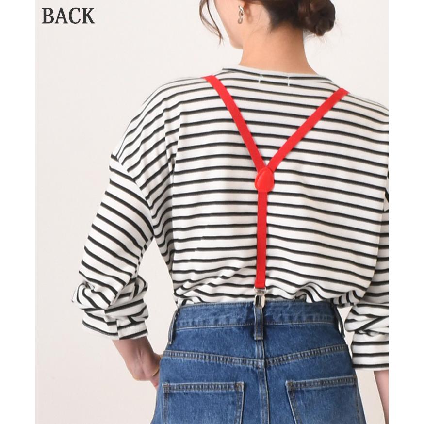 サスペンダー メンズ レディース クリップ ゴム ベルト パンツ