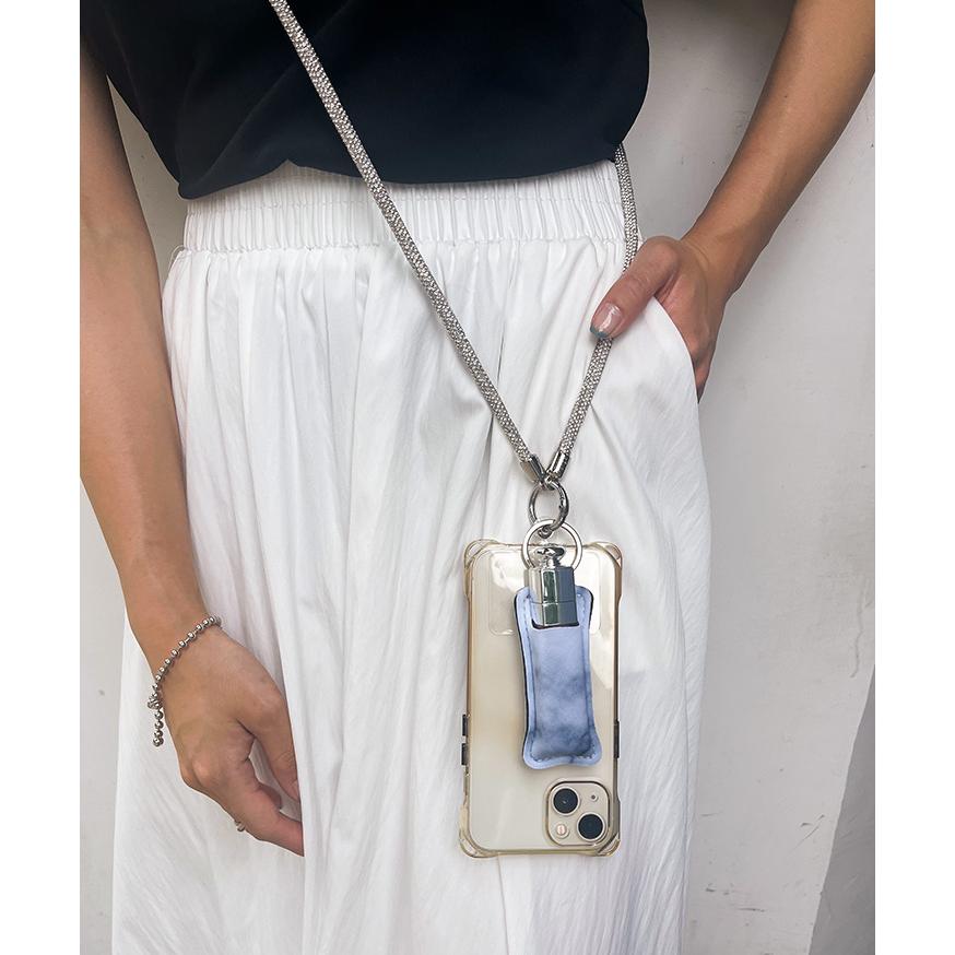 リップケース キーホルダー リップホルダー 口紅 収納 ネオプレン 薄型