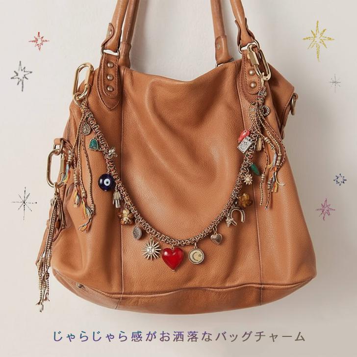 ストラップ バッグチャーム レディース メンズ じゃらじゃら