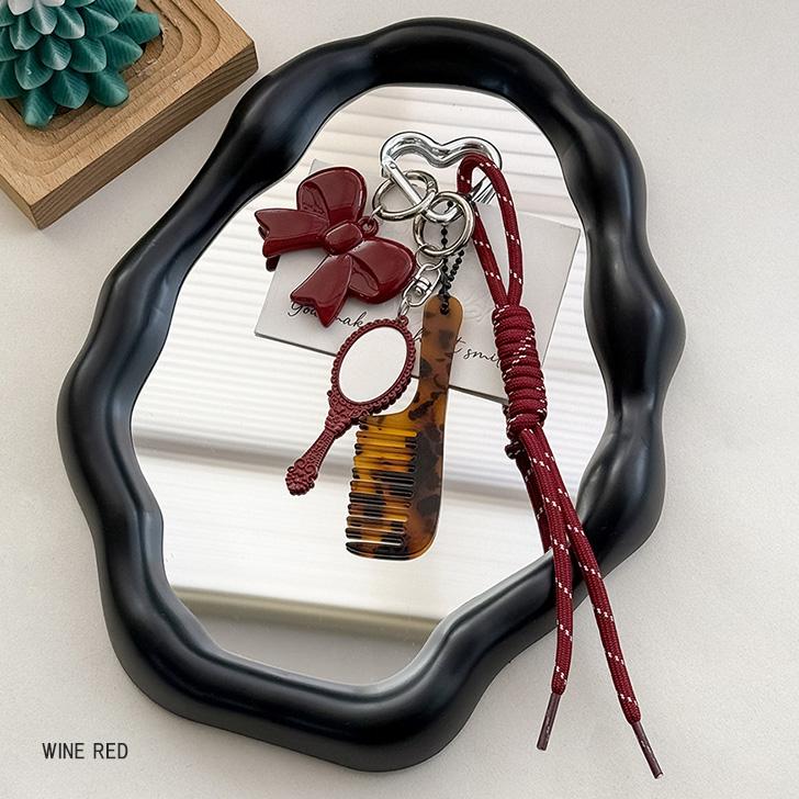 ストラップ バッグチャーム パラコード レディース じゃらじゃら