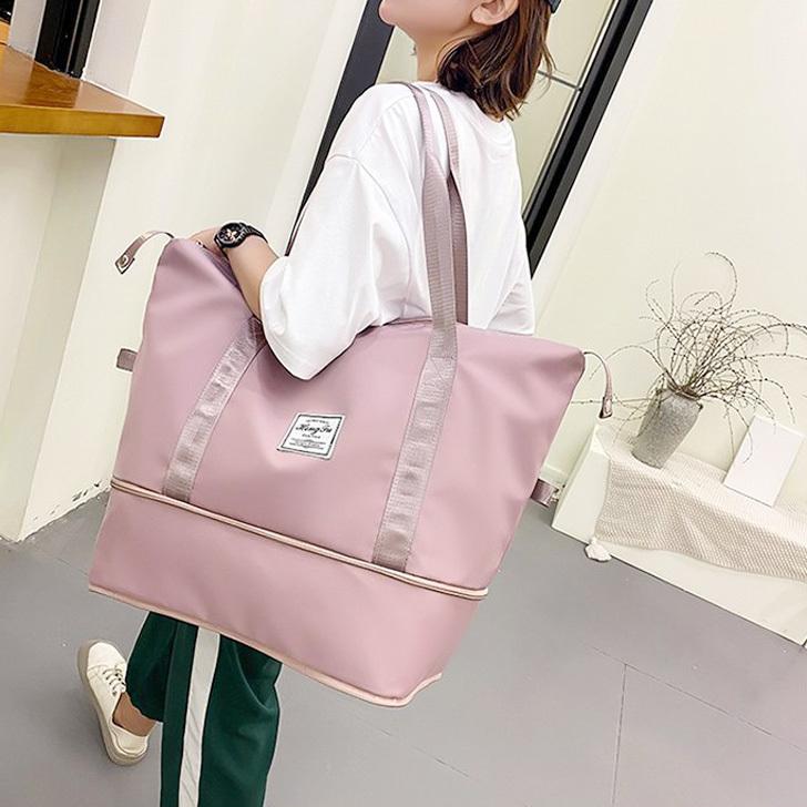 キャリーオンバッグ おしゃれ 拡張ファスナー ボストンバッグ トートバッグ 大容量 大きめ 修学旅行 撥水 多機能 レディース メンズ ポイント消化 Czysbg Fes 通販 Yahoo ショッピング