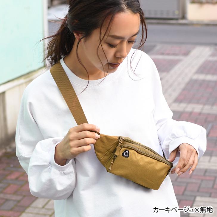 ボディバッグ ウエストポーチ メンズ 軽い 小さめ 仕事 ショルダー