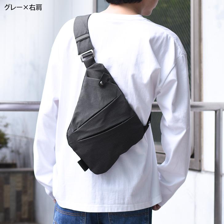 ボディバッグ メンズ レディース 撥水 薄型 多収納 小さめ A5 軽量
