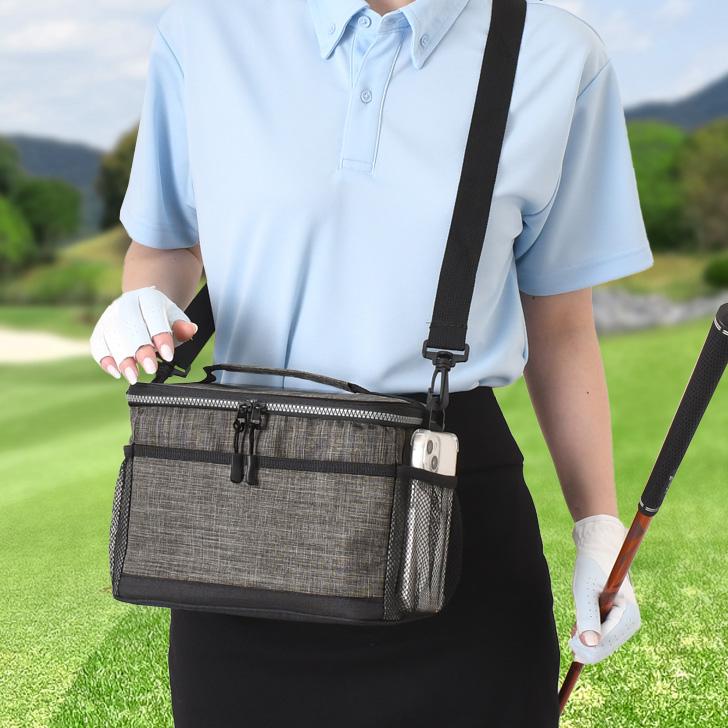 ラウンドバッグ ゴルフ メンズ レディース 保冷 保温 カートバッグ
