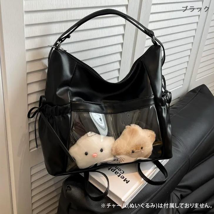 痛バッグ ショルダーバッグ ミニリュック ぬいぐるみ ぬいバッグ 缶