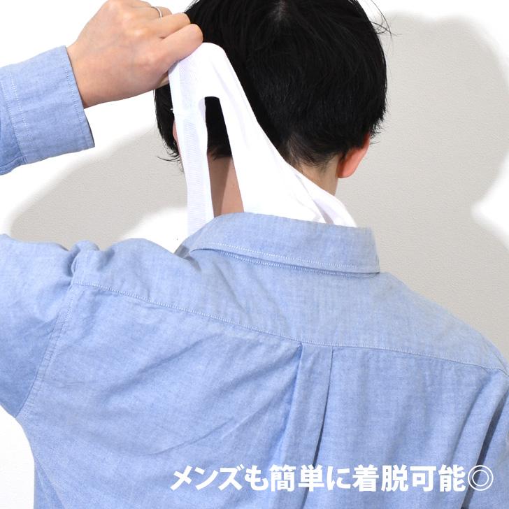 汗取りインナー 背中 レディース メンズ 脱げる タンクトップ ノースリーブ インナー シャツ 肌着 汗ジミ 鹿の子 吸汗 速乾 襟ぐり 広め | ブランド登録なし | 12