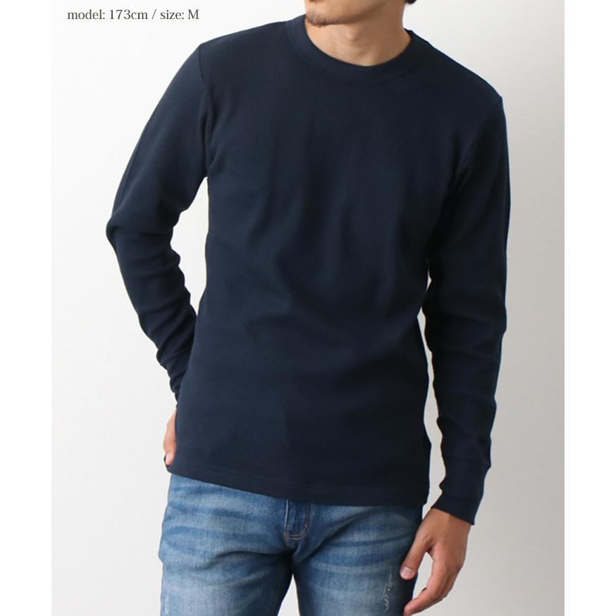 Hanes（ヘインズ） Tシャツ 長袖 メンズ BEEFY-T ビーフィー サーマル