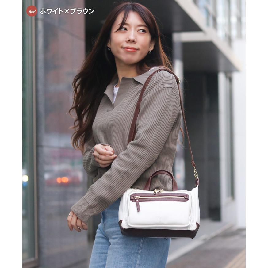 ショルダーバッグ レディース 革 レザー 斜めがけ お財布ポシェット 黒 ポケット 多い 2way ブランド Legato Largo レガートラルゴ ポイント消化 Legc1621 Fes 通販 Yahoo ショッピング