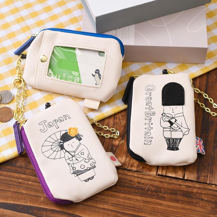 Legato Largo（レガートラルゴ） パスポーチ リール付き パスケース