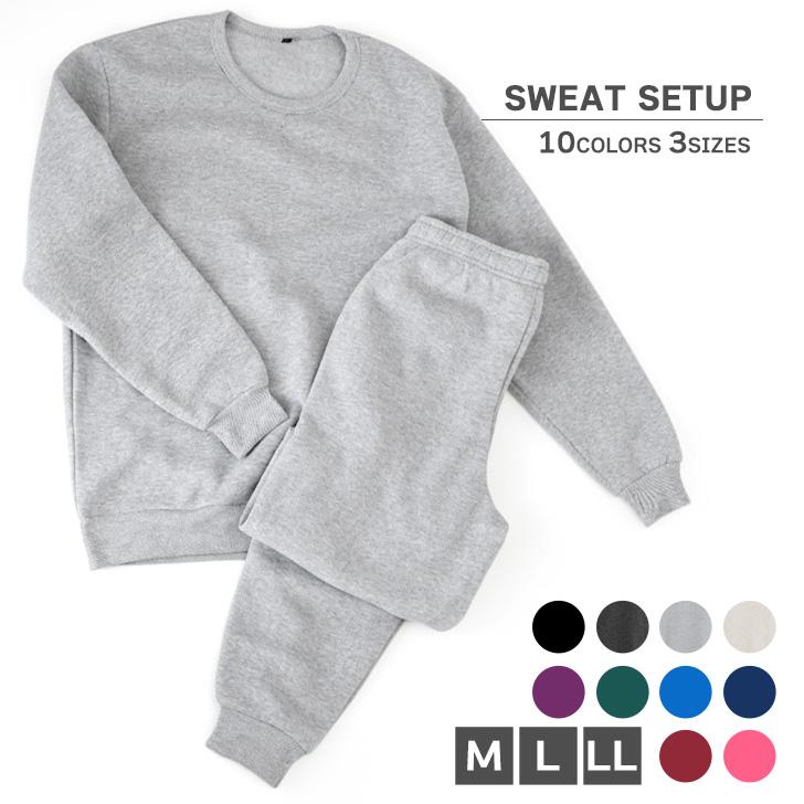 セットアップ メンズ レディース 冬 大きいサイズ カジュアル スウェット スエット トップス ボトムス ルームウェア 裏起毛 暖かい 上下セット | ブランド登録なし | 04