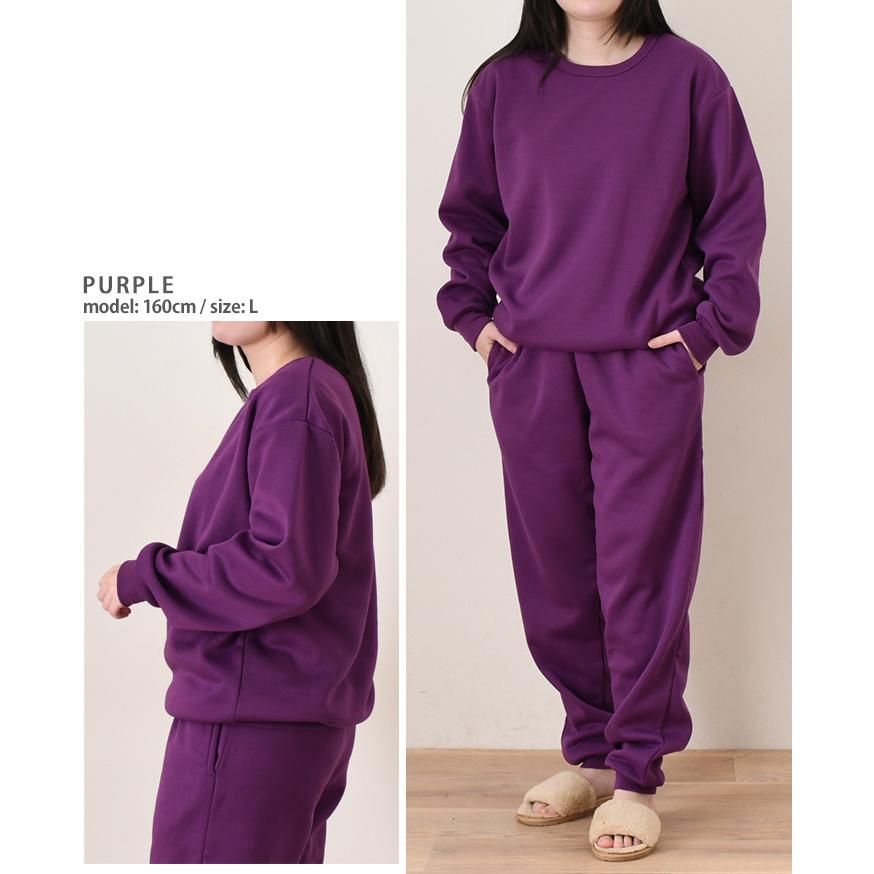 セットアップ メンズ レディース 冬 大きいサイズ カジュアル スウェット スエット トップス ボトムス ルームウェア 裏起毛 暖かい 上下セット | ブランド登録なし | 05