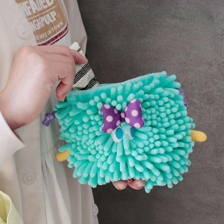 モジャ Moja! 巾着ポーチ キャラクター ポーチ 小物入れ 小さめ マルチポーチ モンスター かわいい メッシュ マスコット もふもふ 平成 | ブランド登録なし | 02