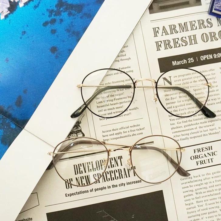 伊達メガネ サングラス レディース おしゃれ UVカット ブルーライトカット 花粉対策 花粉症 曇らない マスク メタルフレーム ボストン | ブランド登録なし | 03