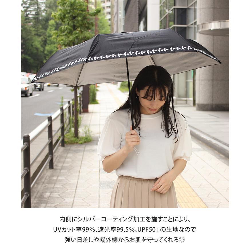 晴雨兼用 100％完全遮光 自動開閉 折り畳み傘 折り畳み日傘 花柄 バラ