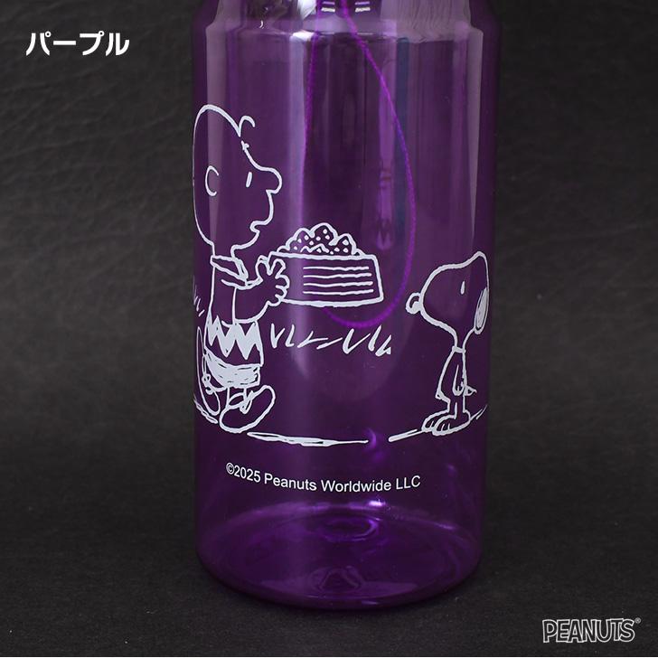 クリアボトル ウォーターボトル 500ml おしゃれ スヌーピー snoopy